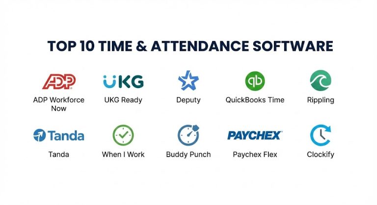 Top 10 Time & Attendance Software: Features, Pros, Cons & Comparison ...