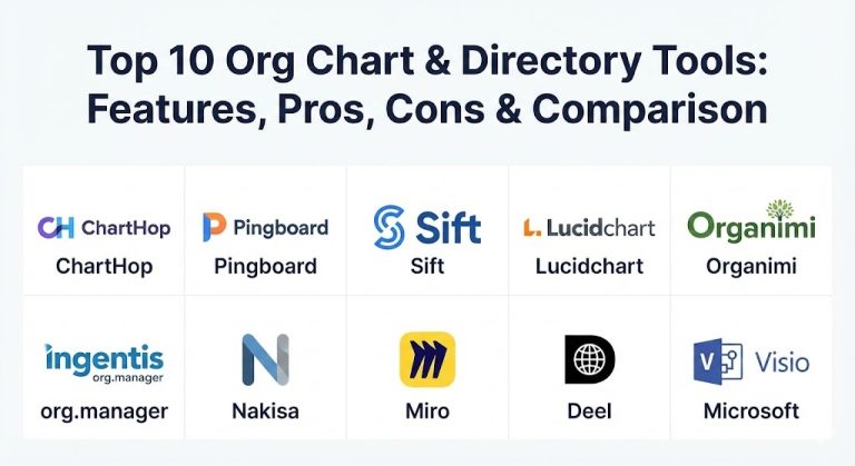 Top 10 Org Chart & Directory Tools: Features, Pros, Cons & Comparison ...